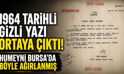 1964 tarihli gizli yazı ortaya çıktı! Humeyni Bursa’da böyle ağırlanmış