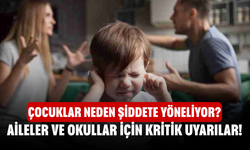 Çocuklar Neden Şiddete Yöneliyor? Aileler ve Okullar İçin Kritik Uyarılar!
