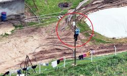 Dronu görün köylüler kaçak elektrik hatlarını tek tek iptal ettiler!