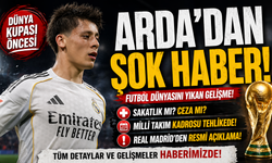 Dünya Kupası öncesi Arda'dan şok haber