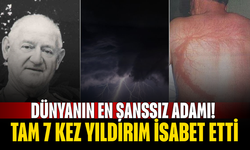 Dünyanın En Şanssız Adamı! Tam 7 Kez Yıldırım İsabet Etti