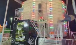 Edirne'deki lunapark faciasının dehşet anları kamerada