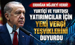 Erdoğan müjdeyi verdi! Yurtiçi ve yurtdışı yatırımcılar için yeni vergi teşviklerini duyurdu