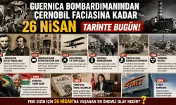 Guernica Bombardımanından Çernobil Faciasına Kadar 26 Nisan Tarihte Bugün!