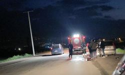 İnegöl Akhisar’da Seyir Halindeki Otomobil Alev Aldı!