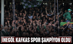 İnegöl Kafkas Spor Şampiyon Oldu