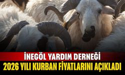 İnegöl Yardım Derneği 2026 Yılı Kurban Fiyatlarını Açıkladı