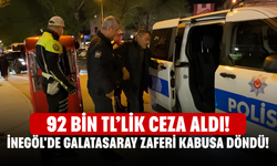 İnegöl'de Galatasaray Zaferi Kabusa Döndü! 92 Bin TL’lik Ceza Aldı!