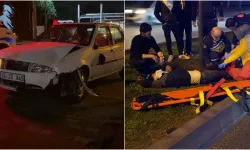 İnegöl’de Karayolunda Telefonunu Almak İsteyen Yayaya Otomobil Çarptı