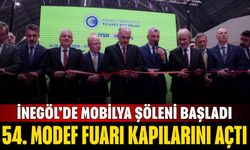 İnegöl’de Mobilya Şöleni Başladı! 54. MODEF Fuarı Kapılarını Açtı