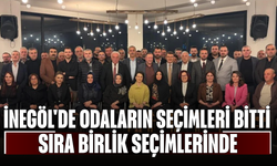 İnegöl'de odaların seçimleri bitti, sıra birlik seçimlerinde