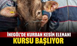 İnegöl'de Sertifikalı Kurban Kesim Elemanı Kursu Kayıtları Başladı