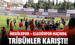 İnegölspor – Elazığspor Maçında Tribünler Karıştı!