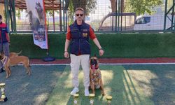 İnegöl’ün K9 Ekibi 7 Ödülle Döndü