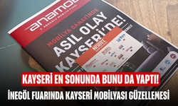 Kayseri en sonunda bunu da yaptı! İnegöl Fuarında Kayseri Mobilyası Güzellemesi