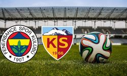 Kayserispor-Fenerbahçe maçı ilk 11