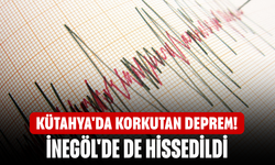 Kütahya'da korkutan deprem! İnegöl'de de hissedildi