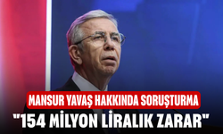 Mansur Yavaş Hakkında Soruşturma İzni Verildi