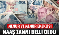 Memur ve memur emeklisi maaş zammı belli oldu!