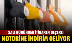 Motorine indirim geliyor! Salı gününden itibaren geçerli...