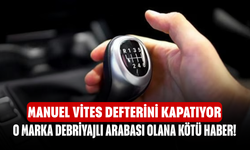 O marka debriyajlı arabası olana kötü haber! Manuel vites defterini kapatıyor