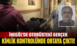 Otobüsteki gerçek kimlik kontrolünde ortaya çıktı!