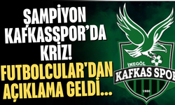 Şampiyon Kafkasspor’da Kriz! Futbolcular'dan Açıklama Geldi...