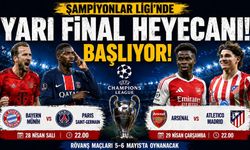 Şampiyonlar Ligi’nde Yarı Final Heyecanı Başlıyor