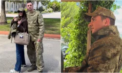 Sibel Can oğlu Emir Aksüt'ü askere yolladı