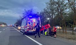Kaza Yerinde Önlem Alan Polis Memuruna Otomobil Çarptı