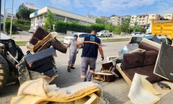 Belediye Ekipleri Bayram Boyunca Sahada Nöbette