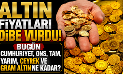 Altın fiyatları dibe vurdu! Bugün Cumhuriyet, ons, tam, yarım, çeyrek ve gram altın ne kadar?