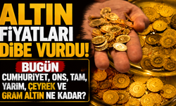 Altın fiyatları dibe vurdu! Bugün Cumhuriyet, ons, tam, yarım, çeyrek ve gram altın ne kadar?