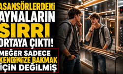Asansörlerdeki Aynaların Sırrı Ortaya Çıktı! Meğer Sadece Kendimize Bakmak İçin Değilmiş