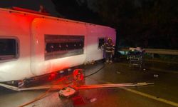 Balıkesir’de Can Pazarı! Devrilen Otobüste  Çok Sayıda Ölü ve Yaralılar Var