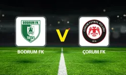 Bodrum FK - Çorum FK Maç Özeti