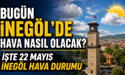 Bugün İnegöl’de hava nasıl olacak? İşte 22 Mayıs İnegöl hava durumu