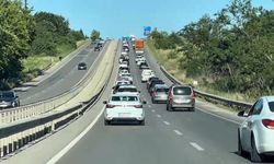 Bursa yolunda uzun kuyruklar oluştu!