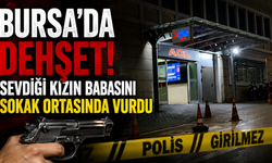 Bursa’da Dehşet! Sevdiği Kızın Babasını Sokak Ortasında Vurdu