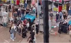 Bursa’da Dilenci Grupları Arasında Yer Kavgası Kamerada