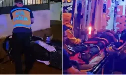 Bursa’da Motosiklet Sürücüsü Merdivenlerden Uçtu