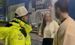 Bursa'da polisin alkollü kadın sürücü ile imtihanı kamerada!