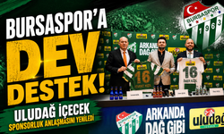 Bursaspor’a Dev Destek! Uludağ İçecek Sponsorluk Anlaşmasını Yeniledi