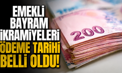 Emekli maaşları ile bayram ikramiyelerinin ödeme tarihi belli oldu!
