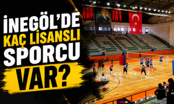 İnegöl’de kaç lisanslı sporcu var?