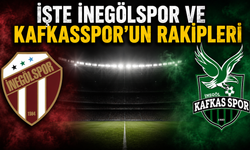 İşte İnegölspor ve Kafkasspor’un rakipleri