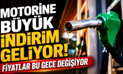 Motorine Büyük İndirim Geliyor! Fiyatlar Bu Gece Değişiyor