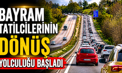 Bayram tatilcilerinin dönüş yolculuğu başladı