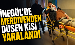 İnegöl’de Merdivenden Düşen Kişi Yaralandı