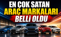 En çok satan araç markaları belli oldu